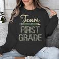 Team First Grade Camo 1st Grade Teacher Camouflage Unisex Sweatshirt, First Grade Teacher Gifts, funny design Team First Grade Camo 1st Grade Teacher Camouflage Unisex Sweatshirt, First Grade Teacher Gifts, funny design