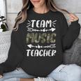 Team Music Teacher Camo Teacher Student Back To School Unisex Sweatshirt, funny design Team Music Teacher Camo Teacher Student Back To School Unisex Sweatshirt, funny design