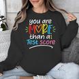Test Day Teacher Shirt You Are More Than a Test Score Women Unisex Sweatshirt, funny design Test Day Teacher Shirt You Are More Than a Test Score Women Unisex Sweatshirt, funny design