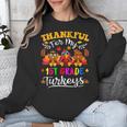 Thankful For My 1st Grade Turkeys Thanksgiving Teacher Fall Unisex Sweatshirt, funny design Thankful For My 1st Grade Turkeys Thanksgiving Teacher Fall Unisex Sweatshirt, funny design