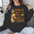 Thankful For My 4th Grade Turkey Thanksgiving Turkey Teacher Unisex Sweatshirt, 4th Grade Teacher Gifts, funny design Thankful For My 4th Grade Turkey Thanksgiving Turkey Teacher Unisex Sweatshirt, 4th Grade Teacher Gifts, funny design