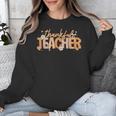 Thankful Teacher Autumn Fall Teacher Thanksgiving Youth Unisex Sweatshirt, funny design Thankful Teacher Autumn Fall Teacher Thanksgiving Youth Unisex Sweatshirt, funny design