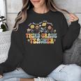 Third 3rd Grade Teacher Appreciation Teaching Wildflowers Unisex Sweatshirt, funny design Third 3rd Grade Teacher Appreciation Teaching Wildflowers Unisex Sweatshirt, funny design