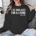 I Tie Shoelaces For a Living Elementary PE Teacher Unisex Sweatshirt, Pe Teacher Gifts, funny design