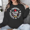 Twin Day Teacher Twinning With My Bestie Matching For Men Women Unisex Sweatshirt, funny design Twin Day Teacher Twinning With My Bestie Matching For Men Women Unisex Sweatshirt, funny design
