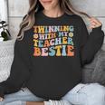 Twinning With My Teacher Bestie Twin Day Matching For Men Women Kids Unisex Sweatshirt, funny design Twinning With My Teacher Bestie Twin Day Matching For Men Women Kids Unisex Sweatshirt, funny design