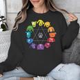 Unique For Artists By ADS Color Wheel Educational Art Teacher Dog Themed Artist Small Unisex Sweatshirt, funny design Unique For Artists By ADS Color Wheel Educational Art Teacher Dog Themed Artist Small Unisex Sweatshirt, funny design
