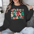 Verry Merry Speech Language Pathologist Teacher Christmas Unisex Sweatshirt, funny design Verry Merry Speech Language Pathologist Teacher Christmas Unisex Sweatshirt, funny design