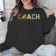 Vintage Swim Coach Swimming Coach Swim Teacher Swimmer Retro Unisex Sweatshirt, funny design