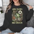 Weird Teachers Build Character Frog Reading Book Librarian Unisex Sweatshirt, funny design Weird Teachers Build Character Frog Reading Book Librarian Unisex Sweatshirt, funny design