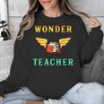 Wonder Teacher Instructor Professor Proud Literature Men Women Girls Kids T-Shirt Unisex Sweatshirt, funny design