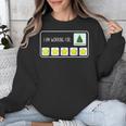 I Am Working For Christmas Break Teacher Christmas Unisex Sweatshirt, funny design