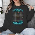 Working On My Quads Algebra Math Teacher Humor Unisex Sweatshirt, funny design Working On My Quads Algebra Math Teacher Humor Unisex Sweatshirt, funny design