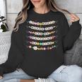 In A World Where You Can Be Anything Be Kind Girls Teachers Unisex Sweatshirt, funny design