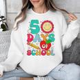 50 Days Of School Teacher Happy 50th Day Of School Kids Unisex Sweatshirt, funny design 50 Days Of School Teacher Happy 50th Day Of School Kids Unisex Sweatshirt, funny design