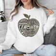 Apple Camoflauge Clothing Camo Student Teacher Cute School Unisex Sweatshirt, funny design Apple Camoflauge Clothing Camo Student Teacher Cute School Unisex Sweatshirt, funny design