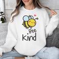 Bee Kind Bumble Bee Anti Bullying Teacher Kindness Matters Unisex Sweatshirt, funny design Bee Kind Bumble Bee Anti Bullying Teacher Kindness Matters Unisex Sweatshirt, funny design