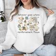 Behavior Analyst Silly Goose RBT ABA Therapy Sped Teacher Unisex Sweatshirt, funny design Behavior Analyst Silly Goose RBT ABA Therapy Sped Teacher Unisex Sweatshirt, funny design
