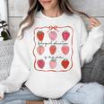 Bilingual Education Is My Jam Strawberry Spanish Teacher Unisex Sweatshirt, funny design