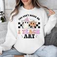 You Can't Scare Me I Teach Art Retro Teacher Ghost Halloween Unisex Sweatshirt, funny design You Can't Scare Me I Teach Art Retro Teacher Ghost Halloween Unisex Sweatshirt, funny design