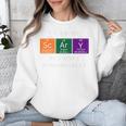 Chemisty Science Teacher Periodic Table Halloween Unisex Sweatshirt, Science Teacher Gifts, funny design