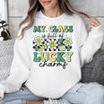 My Class Is Full Of Lucky Charms St Patricks Day Teacher Unisex Sweatshirt, funny design