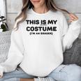 THIS IS MY COSTUME Eraser Teacher Halloween Costume Unisex Sweatshirt, funny design THIS IS MY COSTUME Eraser Teacher Halloween Costume Unisex Sweatshirt, funny design