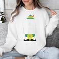 Duble2t I Just Like To Teach Teachings My Favorite Elf Teacher -Adults & -Kids Red Short Sleeve Unisex Sweatshirt, funny design