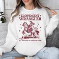 Elopement Wrangler Teacher ABA Behavior Support Cowboy Unisex Sweatshirt, funny design