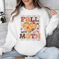 Fall Teacher Fall In Love With Math Math Thanksgiving For Men Women Unisex Sweatshirt, funny design