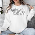 Ghost Costume Gym Physical Education Teacher PE Coach Unisex Sweatshirt, Pe Teacher Gifts, funny design