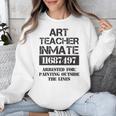 Halloween Art Teacher Prisoner Costume Unisex Sweatshirt, funny design Halloween Art Teacher Prisoner Costume Unisex Sweatshirt, funny design