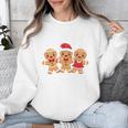 Hanging With My Cookies Gingerbread Christmas Teacher Xmas Unisex Sweatshirt, funny design Hanging With My Cookies Gingerbread Christmas Teacher Xmas Unisex Sweatshirt, funny design