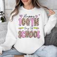 Happy 100th Day Of School Leopard Print Teacher Student Kids Unisex Sweatshirt, funny design Happy 100th Day Of School Leopard Print Teacher Student Kids Unisex Sweatshirt, funny design