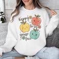 Happy To See Your Face Teacher Apple Unisex Sweatshirt, funny design Happy To See Your Face Teacher Apple Unisex Sweatshirt, funny design
