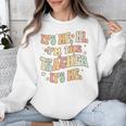 It's Me Hi I'm The Teacher It's Me Groovy Teacher Unisex Sweatshirt, Groovy Teacher Gifts, funny design It's Me Hi I'm The Teacher It's Me Groovy Teacher Unisex Sweatshirt, Groovy Teacher Gifts, funny design