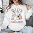 Kindergarten Boo Crew Halloween Floral Ghost Kinder Teacher Unisex Sweatshirt, funny design Kindergarten Boo Crew Halloween Floral Ghost Kinder Teacher Unisex Sweatshirt, funny design