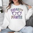 Little Mr Miss SMARTY PANTS Graduation Alumni Teacher Unisex Sweatshirt, funny design