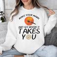 Make Mark Paintbrush International Dot Day Art Teacher Unisex Sweatshirt, funny design Make Mark Paintbrush International Dot Day Art Teacher Unisex Sweatshirt, funny design
