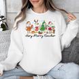 Very Merry Teacher Christmas Goose Silly Holiday Party Unisex Sweatshirt, funny design Very Merry Teacher Christmas Goose Silly Holiday Party Unisex Sweatshirt, funny design