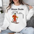Nerdy Slope Dude Geometry Algebra Math Teacher Unisex Sweatshirt, funny design