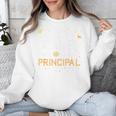 Nothing Scares Me I'm A Principal Teacher Halloween School For Men Women Kids Unisex Sweatshirt, funny design Nothing Scares Me I'm A Principal Teacher Halloween School For Men Women Kids Unisex Sweatshirt, funny design