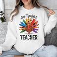 One Thankful Teacher Thanksgiving TurkeyCute Pencil Unisex Sweatshirt, funny design One Thankful Teacher Thanksgiving TurkeyCute Pencil Unisex Sweatshirt, funny design