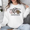 Peace Love Coffee Science Teacher Unisex Sweatshirt, Science Teacher Gifts, funny design