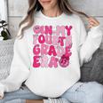 Pink Fourth Grade Era 4th Back To School Grade Teacher Unisex Sweatshirt, 4th Grade Teacher Gifts, funny design