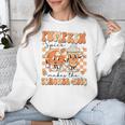 Pumpkin Spice Makes The Teacher Nice Teacher Graduation Unisex Sweatshirt, funny design