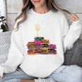 Reading Books Librarian Reader Nerd I'm Ok Teacher School Unisex Sweatshirt, funny design Reading Books Librarian Reader Nerd I'm Ok Teacher School Unisex Sweatshirt, funny design