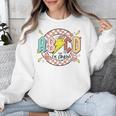 Retro ABCD Transitional Kindergarten Teacher Tour TK Teacher Unisex Sweatshirt, funny design Retro ABCD Transitional Kindergarten Teacher Tour TK Teacher Unisex Sweatshirt, funny design