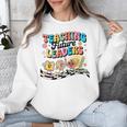 Retro Teaching Future Leaders Groovy Teacher Back To School Unisex Sweatshirt, Future Teacher Gifts, Groovy Teacher Gifts, funny design Retro Teaching Future Leaders Groovy Teacher Back To School Unisex Sweatshirt, Future Teacher Gifts, Groovy Teacher Gifts, funny design