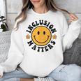 Special Education Teacher Autism Awareness Inclusion Matters Unisex Sweatshirt, funny design Special Education Teacher Autism Awareness Inclusion Matters Unisex Sweatshirt, funny design
